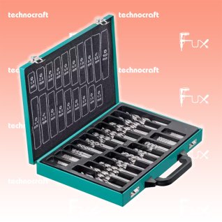 Technocraft HSS-G Spiralbohrer-Koffer
