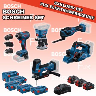 Bosch Professional Schreiner Set 2 / 5-teilig