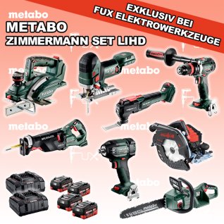 Metabo Zimmermann SET  8 LiHD