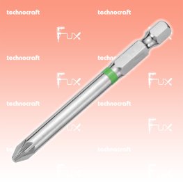 PZ3 Pozidriv-Bits mit Farbring grün, 75 mm, 10 Stück