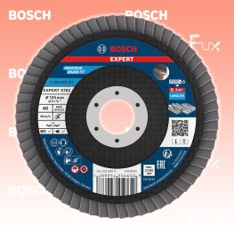 Fächerschleifscheibe X782, ⌀ 125 mm, Korn  40